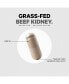 Grass-Fed Beef Kidney Pasture-Raised, Non-Defatted Supplement, Freeze-Dried - 180ct