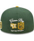 Men's Green, Gold Green Bay Packers Super Bowl XXXI Letterman 59FIFTY Fitted Hat