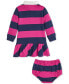 Baby Striped Rugby Shirtdress