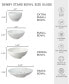 Porcelain Arc White Stars Pasta Bowl 30.4 oz.