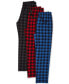 Men's Deluxe Touch Knit Buffalo Plaid Pajama Pant