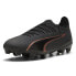 Puma Ultra Ultimate Firm GroundArtificial Ground Soccer Cleats Mens Black Sneake