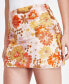 Women's Fia Floral Sequin Mini Skirt