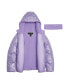 Big Girls Iridescent Foil Puffer Jacket