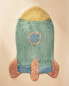 Children’s rocket bath mat