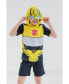 Boys Optimus Prime Bumblebee Megatron Athletic Pullover T-Shirt and Mesh Shorts Outfit Set to