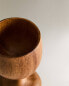 Wooden egg cup