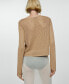 Women's Openwork Lurex Sweater