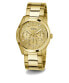 Guess Herren Multifunkion Armbanduhr ZEN gold 42 mm GW0707G3