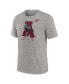 Men's Alabama Crimson Tide Blitz Evergreen Legacy Primary Tri-Blend T-Shirt