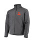 Men's Charcoal Cleveland Browns Sonoma Softshell Full-Zip Jacket