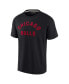 Men's and Women's Black Chicago Bulls Super Soft T-shirt