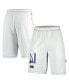 Men's White Michigan Wolverines DNA 3.0 Performance Shorts