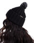 Napapijri Semiury knitted bobble hat in black