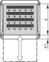 SCHROFF Taca teleskopowa SCHROFF 19 do Varistar, Novastar, Eurorack, 70 kg, RAL 7035, 600W 600D