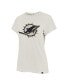 Women's Cream Miami Dolphins Panthera Frankie T-Shirt