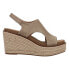 Corkys Freddie Espadrille Wedge Womens Brown Casual Sandals 41-0189-TAUP