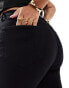 DTT Plus Ellie high waisted skinny jeans in black