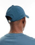 Armani EA7 core label logo baseball cap in mid blue