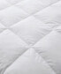 Cotton Fabric Lightweight Goose Feather Down Comforter, Twin