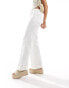 River Island wide leg jean in white