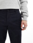 Jack & Jones relaxed fit pleat fron chino in navy