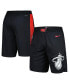 Men's Black Miami Heat 2023/24 City Edition Swingman Shorts