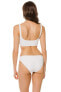 Michael Michael Kors Women's Sea Solids Classic Bikini Top White Size S 306469