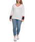 Plus Size Ivy Cotton Long-Sleeve Sweater