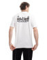 Dickies bridger town back print t-shirt in white