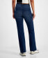 Juniors' Mid-Rise Flare-Leg Cargo Jeans