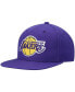 Men's Purple Los Angeles Lakers Ground 2.0 Snapback Hat