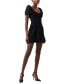 Women's Whisper Gathered-Sleeve Mini Dress