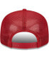 Men's Cardinal Arizona Cardinals Stacked Trucker 9FIFTY Snapback Hat