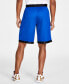 Men's Regular-Fit Logo-Print Mesh Basketball Shorts