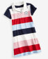 Big Girls Rugby Stripe Dress