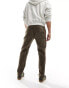 Hollister straight fit carpenter jeans in brown