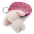 NICI Sleeping Pets Dog Poodle White 8 cm Key Ring