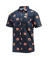 Men's Navy Auburn Tigers Super Slack Tide Omni-Shade Button-Up Shirt