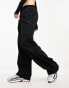 Weekday Simona relaxed track joggers in black