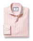 Charles Tyrwhitt Non-Iron Twill Stripe Cutaway Slim Fit Shirt Men's