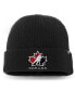 Men's Black Hockey Canada Core Primary Logo Cuffed Knit Hat