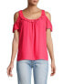 Топ Michael Kors ColdShoulder Rose Pink XL