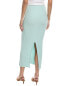 Emmie Rose Ribbed Maxi Skirt Women's Blue S