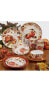 Harvest Splash Dinner Plate, Set of 4