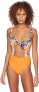 Maaji 182510 Maracuja Sherbet High Rise Multicolor One Piece Swimsuit sz. Large