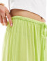 Esmee loose fit beach trouser co-ord in lime