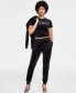 Women's Couture High-Rise Pull-On Jogger Pants