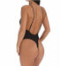 Only Hearts 302993 Women Second Skins Thong Bodysuit Black size M