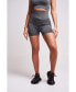 Women's Prunella Recycled Ruched Bum Shorts - Grey Marl